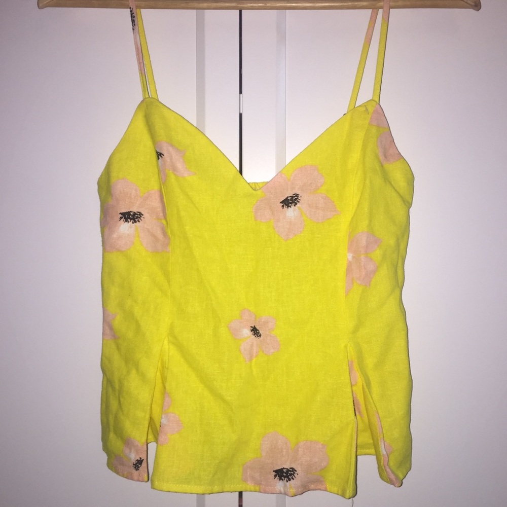 NWT ZARA FLORAL CAMI 🌸